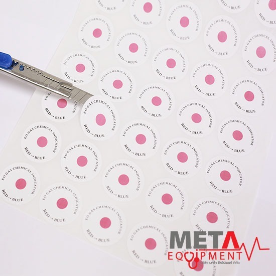 Label EO indicator Label - ผู้นำเข้าและจำหน่ายอุปกรณ์ทางการแพทย์ - เมทต้า อีควิปเมนท์