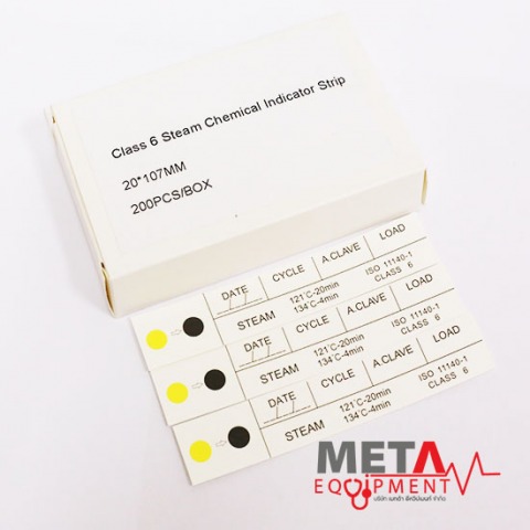 Class 6 Steam Chemical Indicator Strip